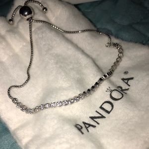 Pandora cubic zirconia bracelet